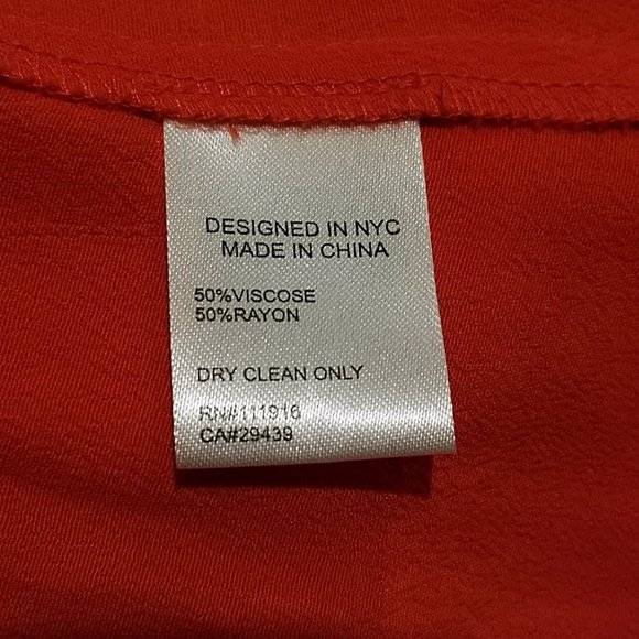 Yumi Kim Red Trapeze Swing Dress XS Womens Tie Front Cut Out Mini NEW $178 - Picture 10 of 14